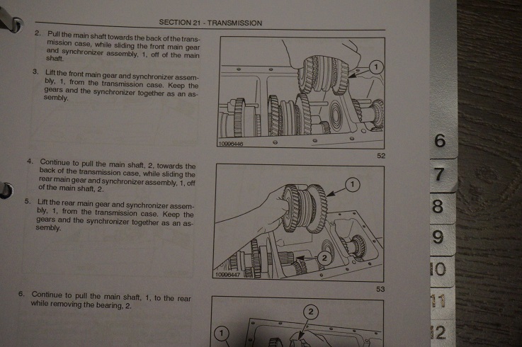 New Holland TC35D TC40D TC45D Service Workshop Repair Book Manual 86618104